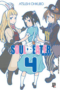 Capa de Soul Eater NOT! #04, Editora JBC