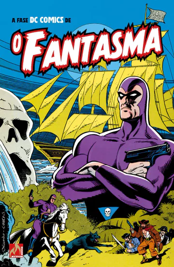 Capa de O Fantasma — A Fase DC Comics Completa, Mythos Editora