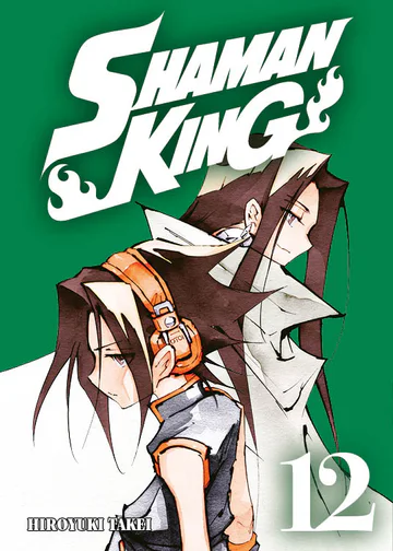 Capa de Shaman King BIG #12, Editora JBC