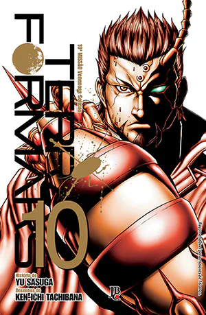 Capa de Terra Formars #10, Editora JBC