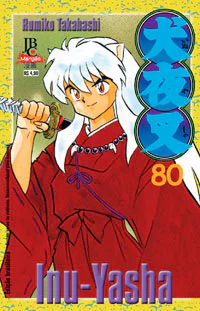 Capa de Inu-Yasha #80, Editora JBC