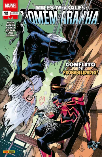 Capa de Miles Morales: Homem-Aranha (2025) 12, Panini