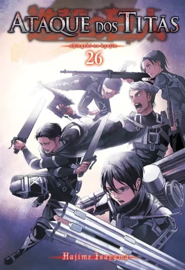 Capa de Ataque Dos Titãs Vol. 26, Panini