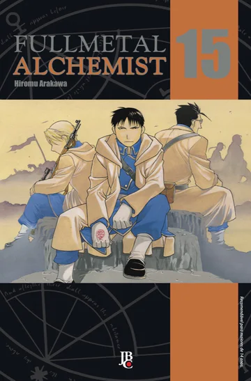 Capa de Fullmetal Alchemist ESP. #15, Editora JBC