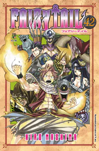 Capa de Fairy Tail #42, Editora JBC