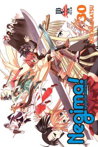 Capa de Negima #30, Editora JBC