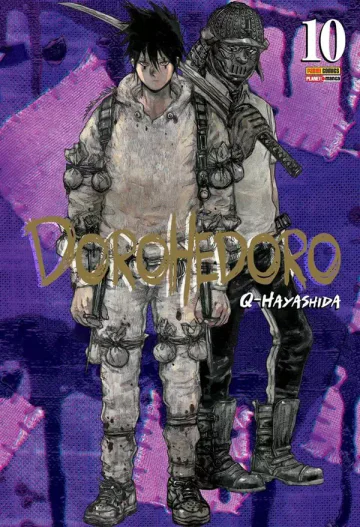 Capa de Dorohedoro Vol. 10, Panini
