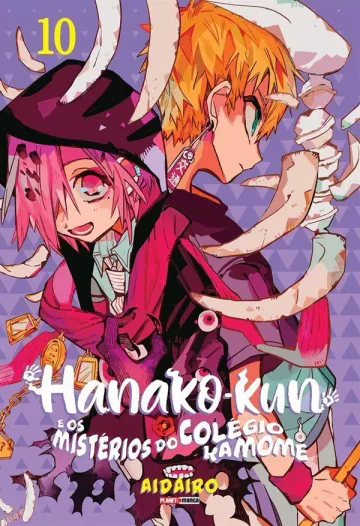 Capa de Hanako-Kun E Os Mistérios Do Colégio Kamome Vol. 10, Panini