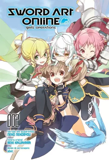 Capa de Sword Art Online: Girl's Operations Vol. 2, Panini