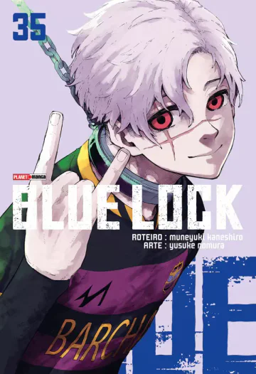 Capa de Blue Lock Vol. 35, Panini