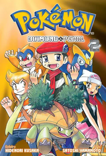 Capa de Pokémon Diamond And Pearl Vol. 2, Panini