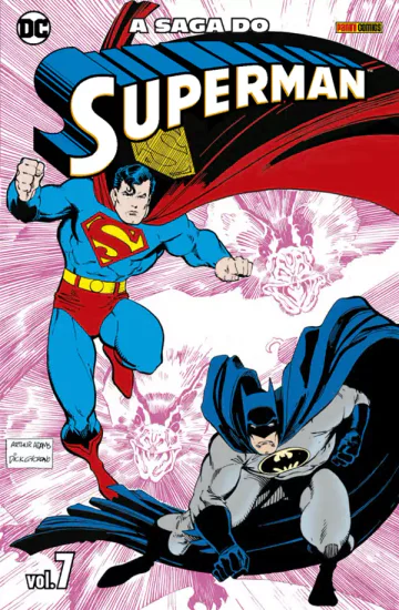Capa de A Saga Do Superman Vol. 7, Panini
