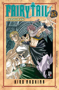 Capa de Fairy Tail #15, Editora JBC