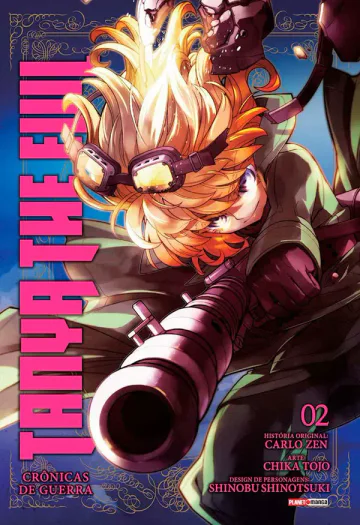 Capa de Tanya The Evil: Crônicas De Guerra Vol. 2, Panini