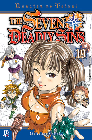 Capa de The Seven Deadly Sins #19, Editora JBC
