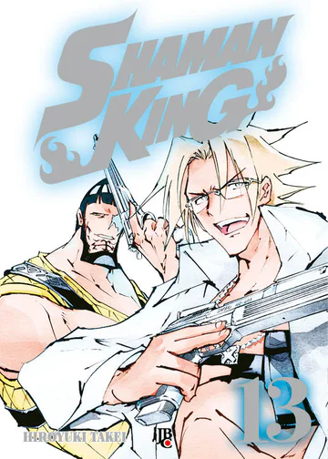 Capa de Shaman King BIG #13, Editora JBC
