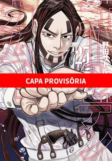Capa de Golden Kamuy Vol. 25, Panini