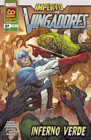 Capa de Os Vingadores (2019) Vol. 27, Panini