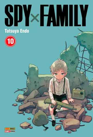 Capa de Spy X Family Vol. 10, Panini