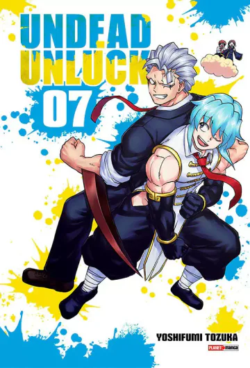Capa de Undead Unluck Vol. 7, Panini