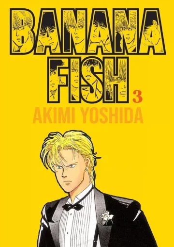 Capa de Banana Fish Vol. 3, Panini