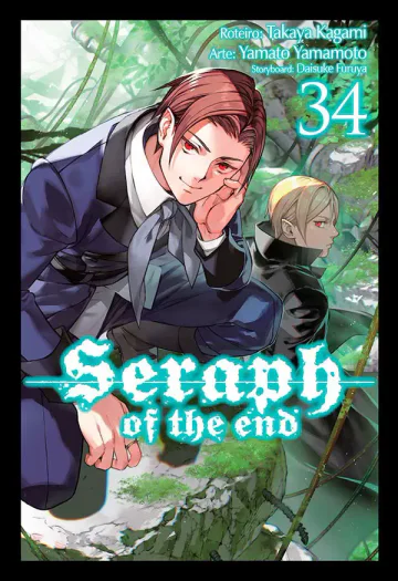 Capa de Seraph Of The End Vol. 34, Panini