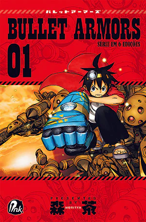 Capa de Bullet Armors #01, Editora JBC