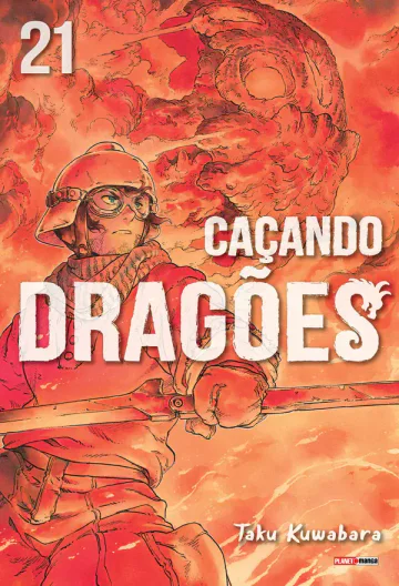 Capa de Caçando Dragões Vol. 21, Panini