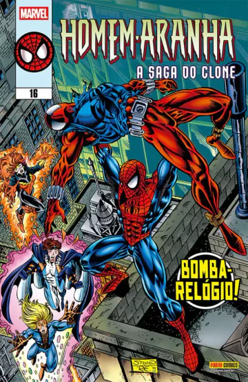 Capa de Homem-Aranha: A Saga Do Clone Vol. 16, Panini