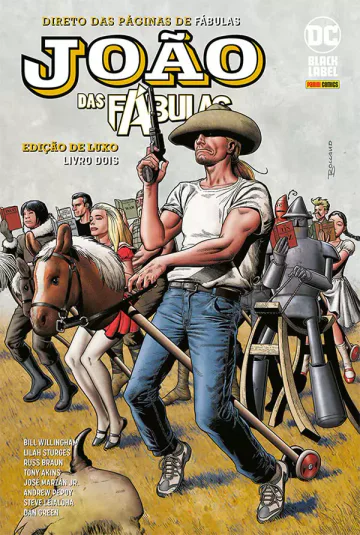 Capa de João Das Fábulas - Edição De Luxo Vol. 2, Panini