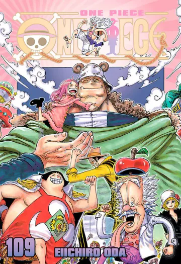 Capa de One Piece Vol. 109, Panini