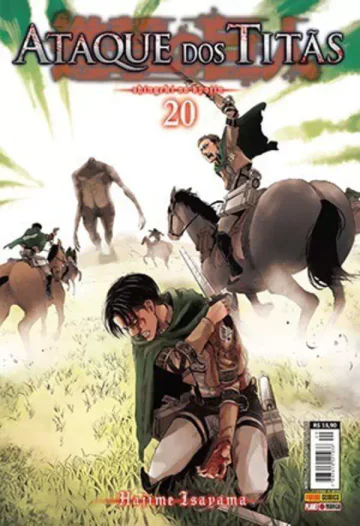 Capa de Ataque Dos Titãs Vol. 20, Panini