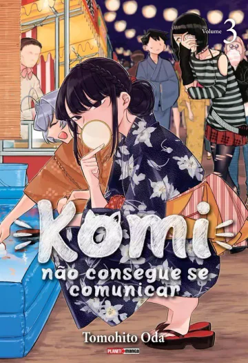 Capa de Komi Não Consegue Se Comunicar Vol. 3, Panini