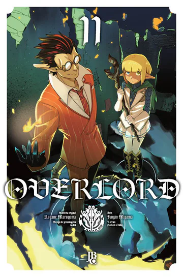 Capa de Overlord #11, Editora JBC