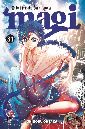 Capa de Magi: O Labirinto da Magia #31, Editora JBC