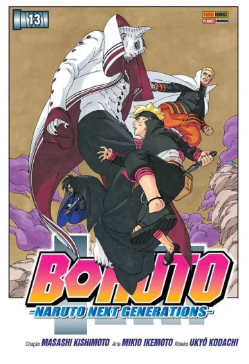 Capa de Boruto: Naruto Next Generations Vol. 13, Panini