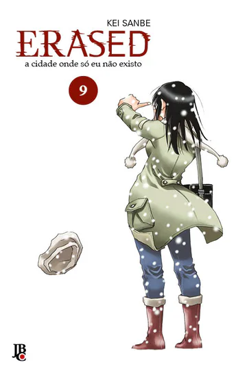 Capa de Erased #09, Editora JBC