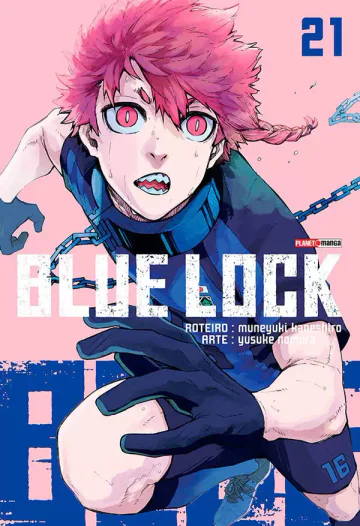 Capa de Blue Lock Vol. 21, Panini