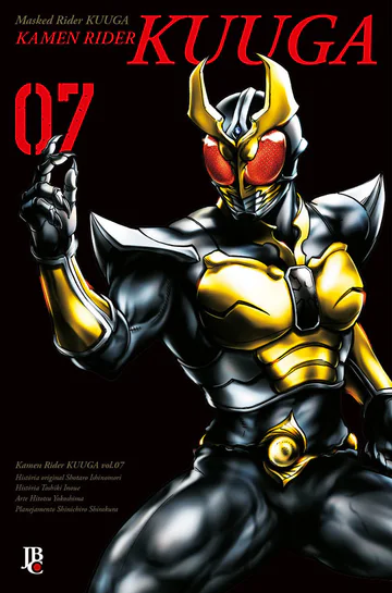 Capa de Kamen Rider Kuuga BIG #07, Editora JBC