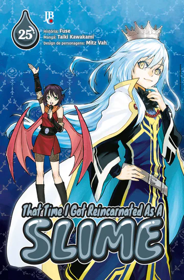 Capa de That Time I Got Reincarnated as a Slime #25, Editora JBC
