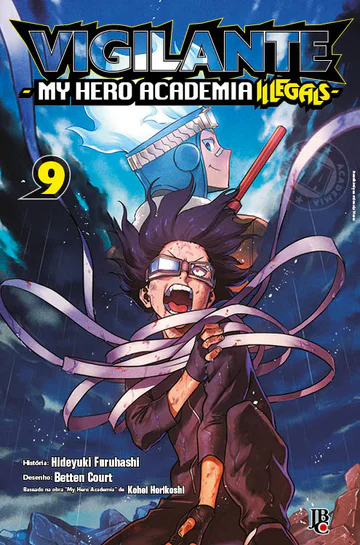 Capa de Vigilante: My Hero Academia Illegals #09, Editora JBC