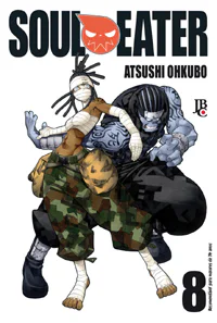 Capa de Soul Eater #08, Editora JBC