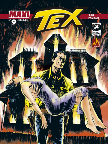 Capa de Maxi Tex — nº 9, Mythos Editora