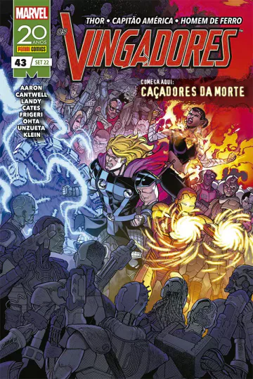 Capa de Os Vingadores Vol. 43, Panini