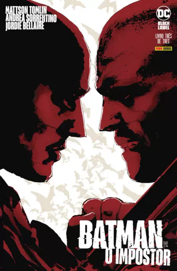 Capa de Batman: O Impostor Vol. 3, Panini