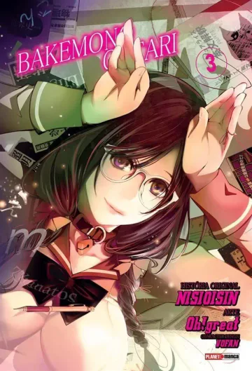 Capa de Bakemonogatari Vol. 3, Panini