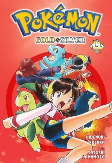 Capa de Pokémon Gold And Silver Vol. 4, Panini
