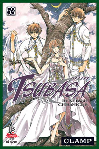 Capa de Tsubasa #53, Editora JBC