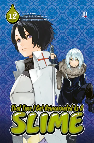 Capa de That Time I Got Reincarnated as a Slime #12, Editora JBC
