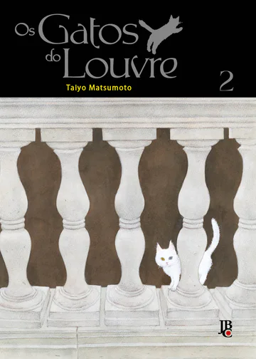 Capa de Os Gatos do Louvre #02, Editora JBC